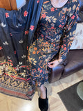 Tropical summer cotton lawn suite