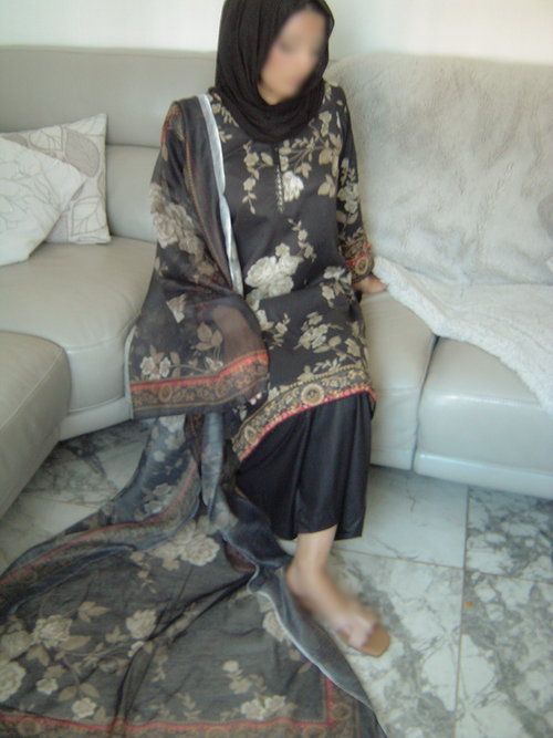 Black Printed Cotton Lawn 3-Piece Suit
